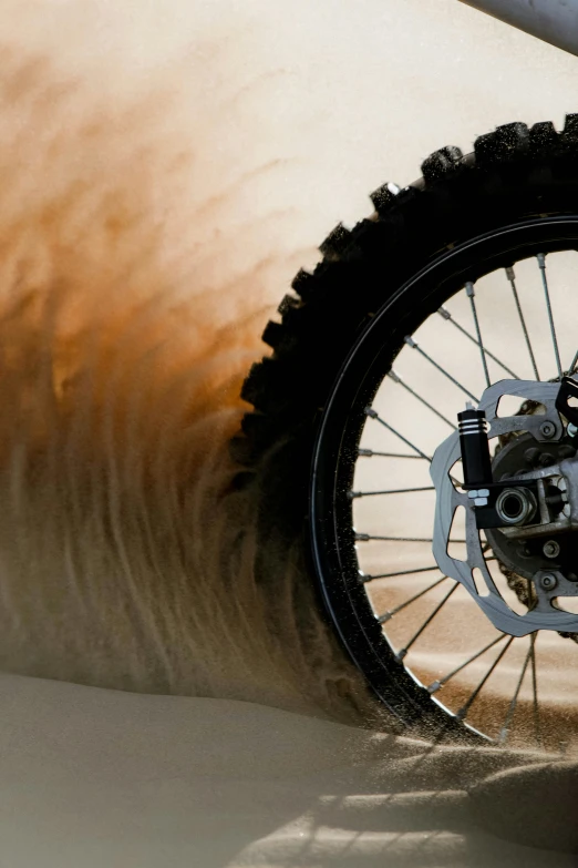 a closeup po of the tire on a bike