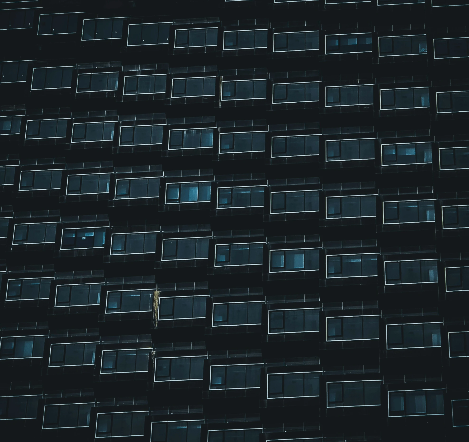 an image of dark colored window boxes on display