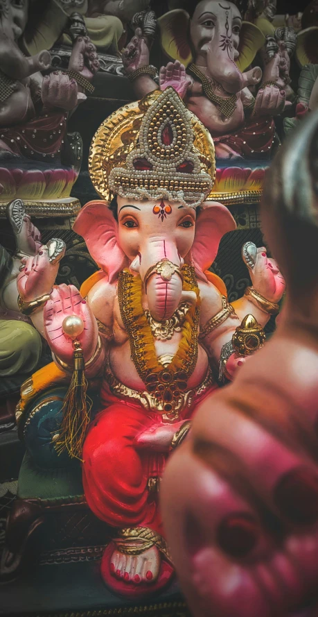 a statue of the god ganesha