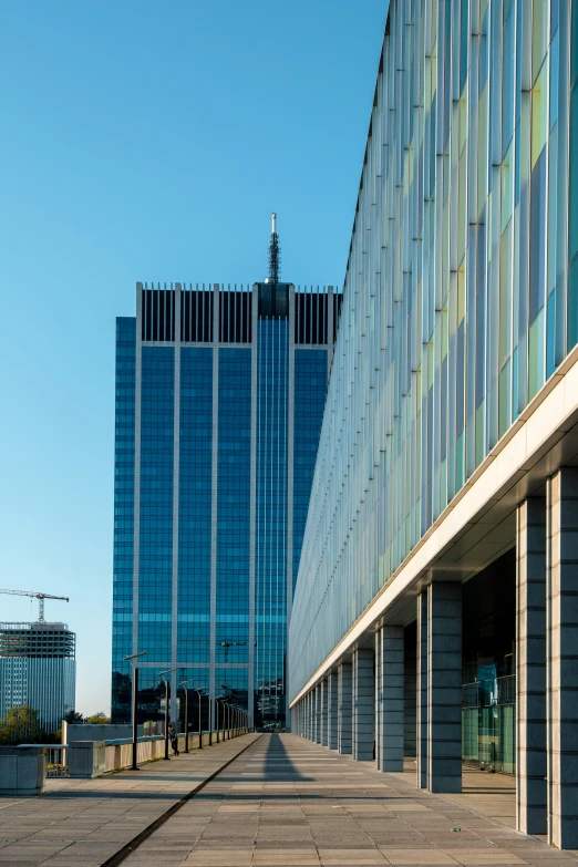 a large building with three sides facing each other