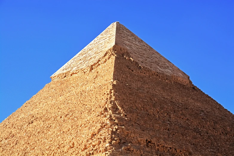 the pyramid has three small holes at its base