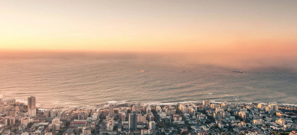 a very pretty view of a big city from the sky