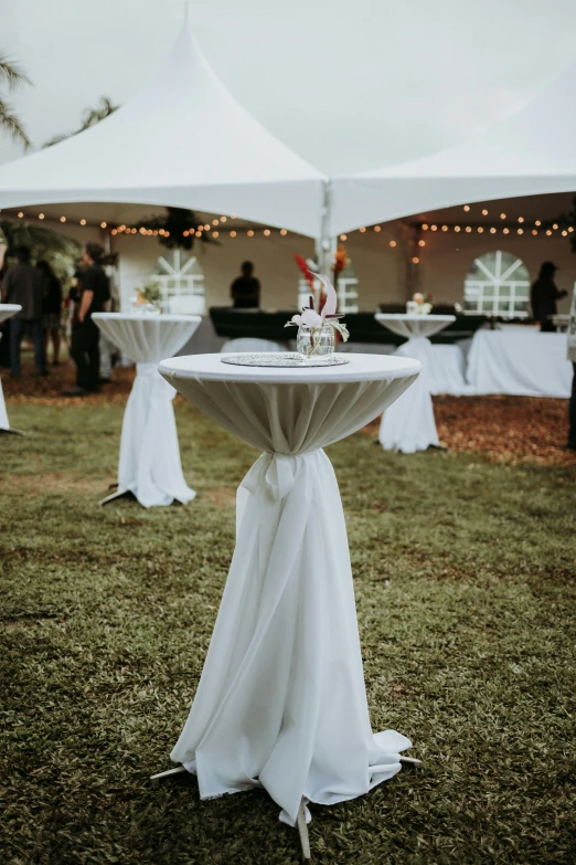 an empty banquet table set up for a party