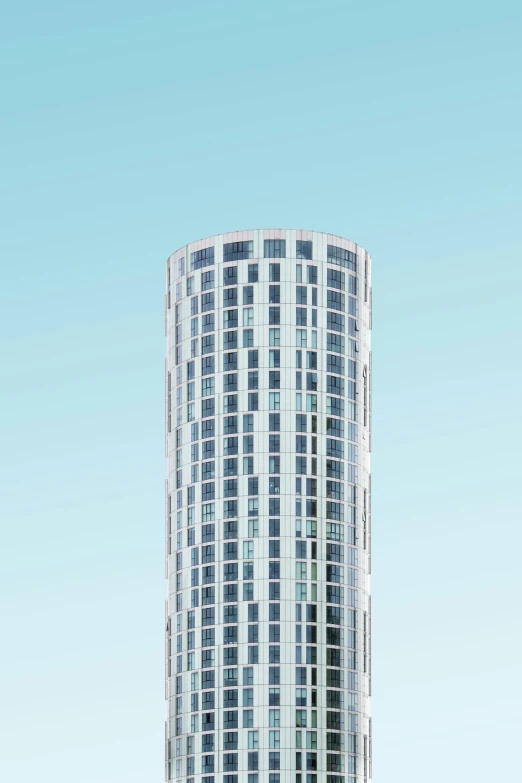 two people are in front of a tall building