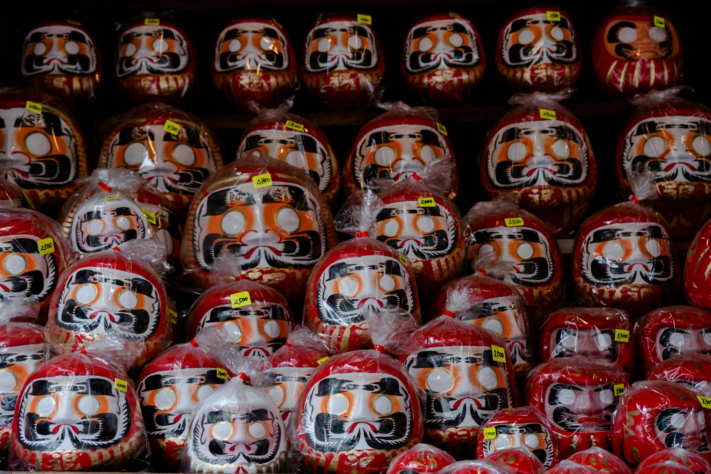 a close up image of many different kinds of masks