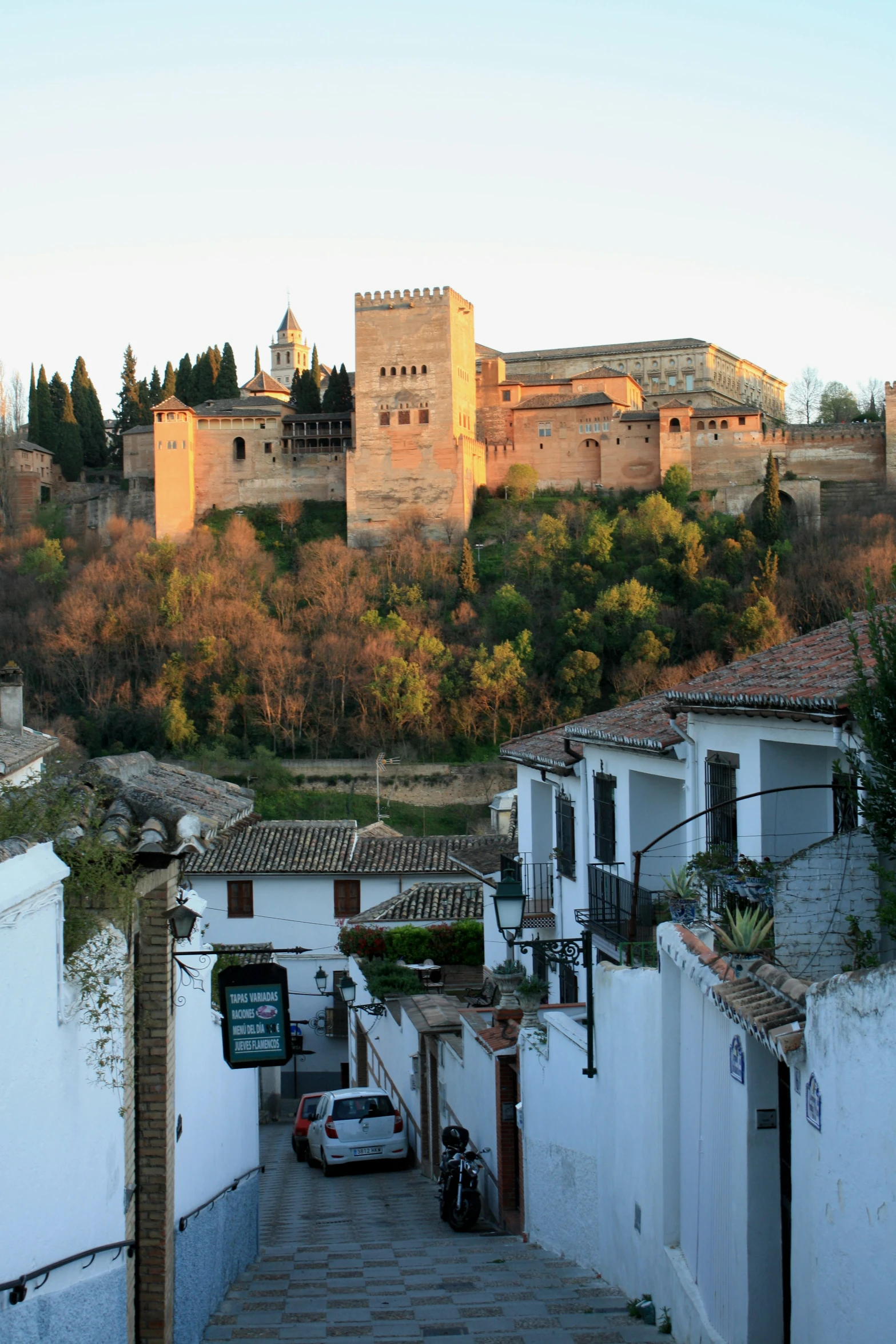 a group of buildings that are near one another