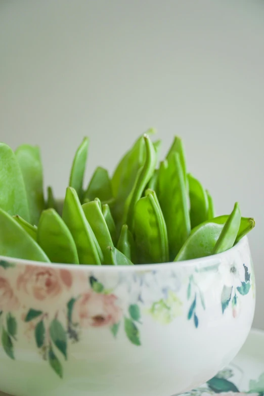 a close up of a bowl with broccoli