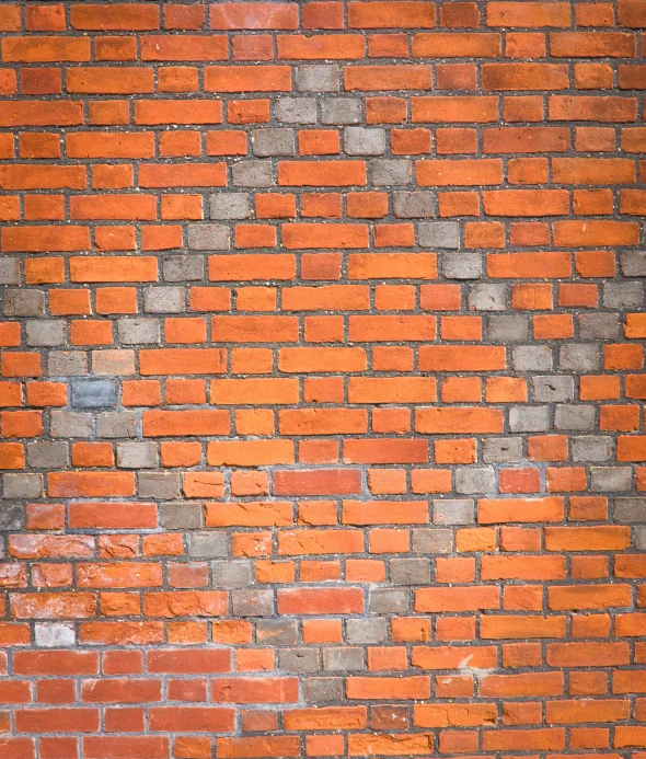 a close up view of the brick wall