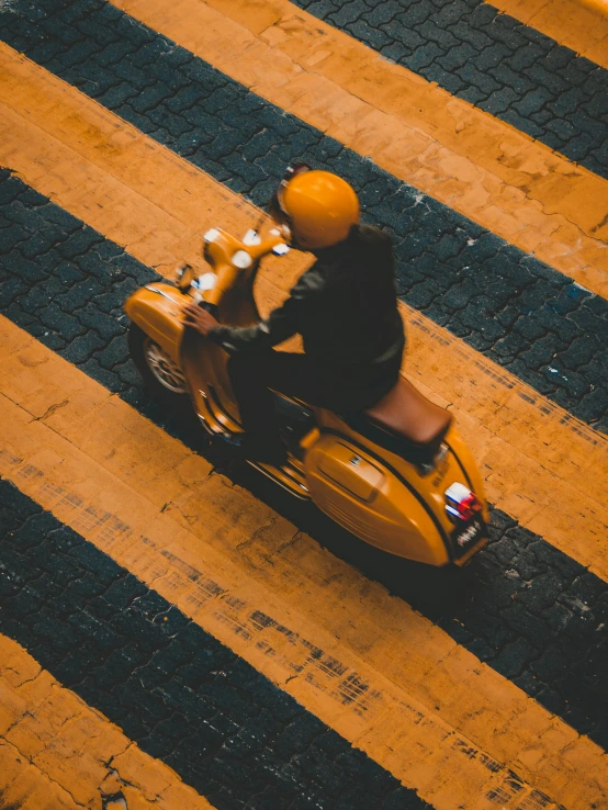 a man riding on the back of a motorcycle