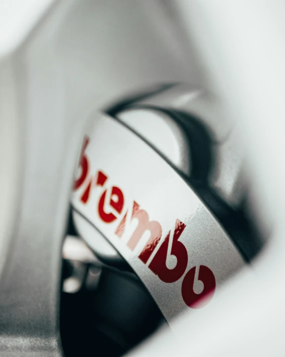 a close up of a tire with the word danger