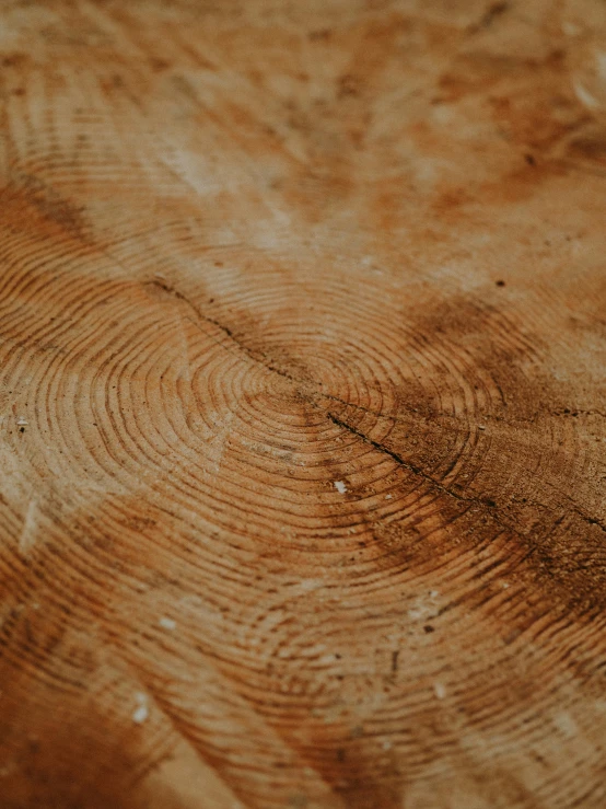 a brown wood surface with scratches and stains