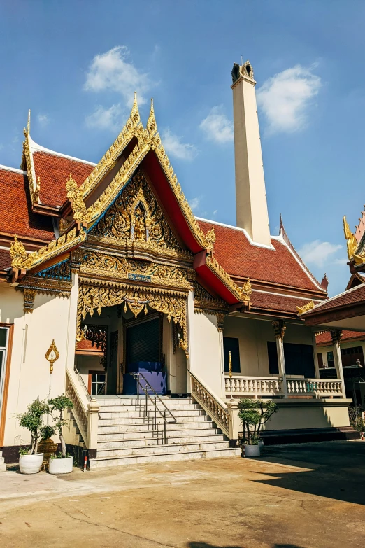 this is an image of a thai temple