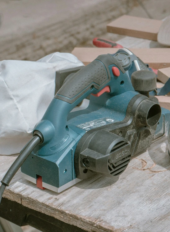 a random angle sanding a wooden block