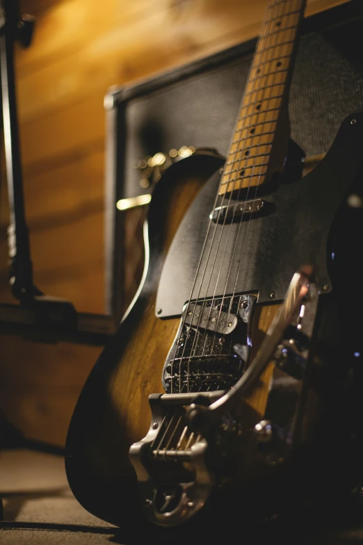 there are many guitars sitting on a floor