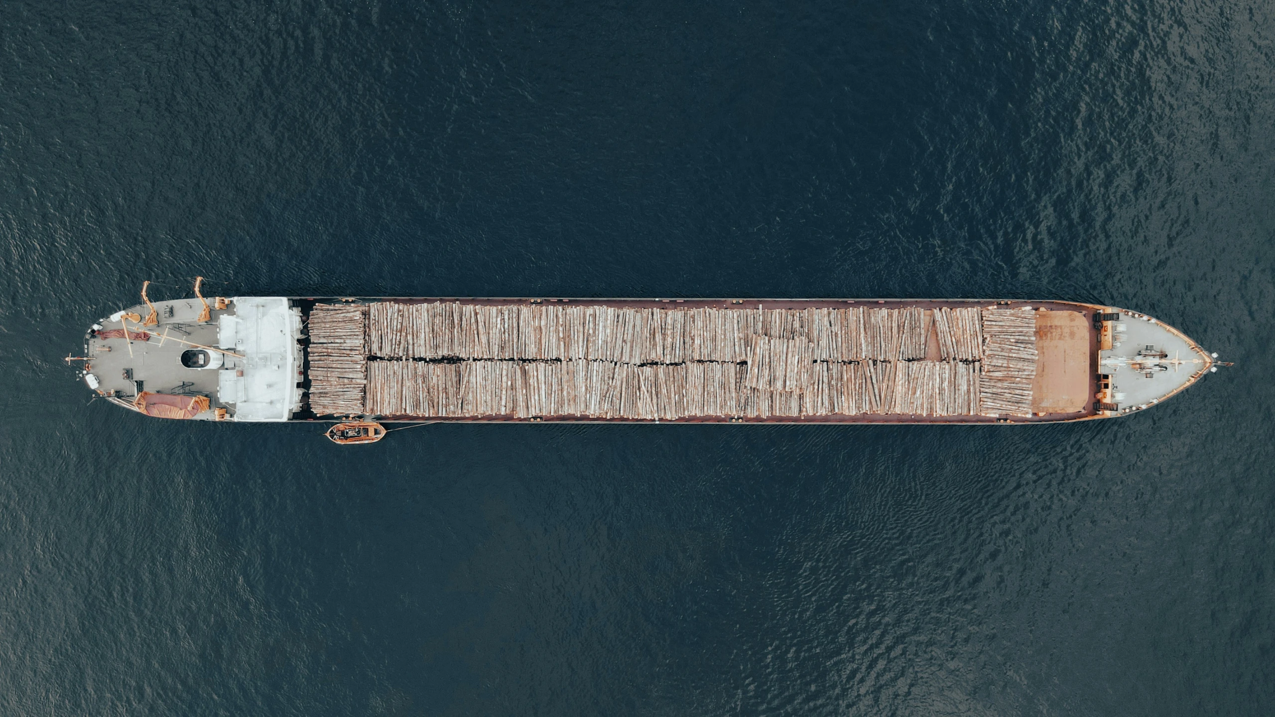 a large white ship out on water