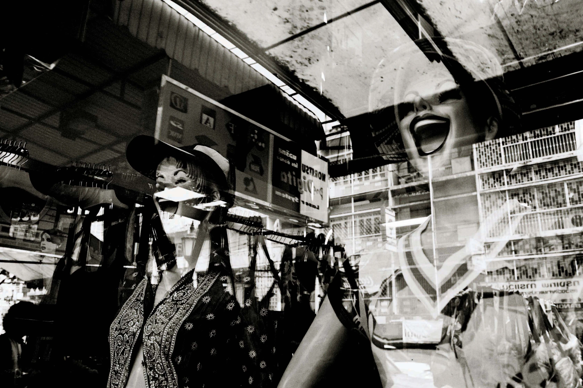 a woman holding an umbrella over her head