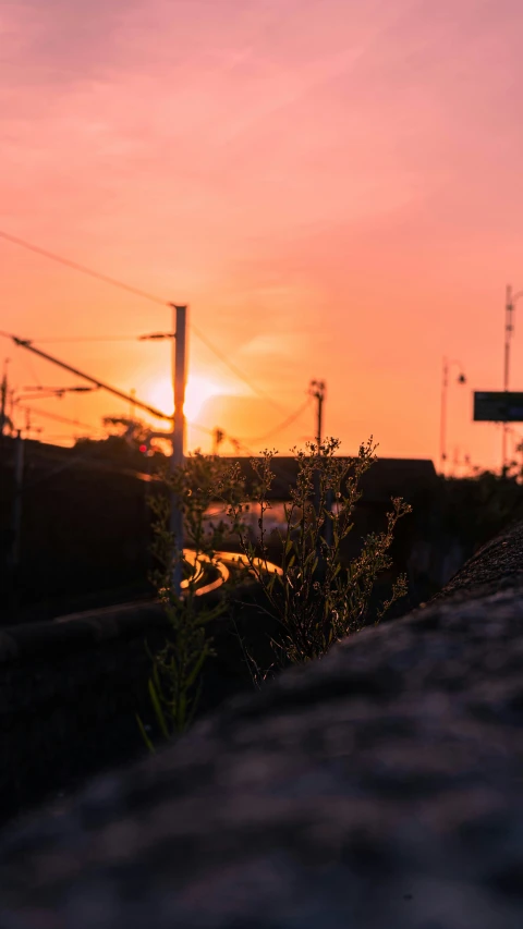 a cross sits on top of a hill