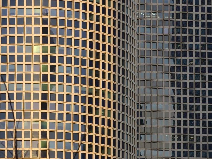 an image of a building with glass squares