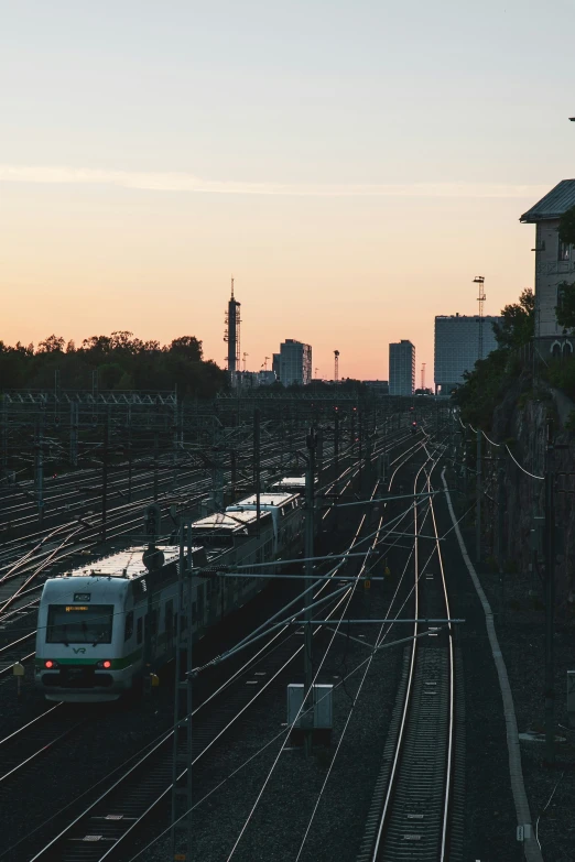 an old train station with many train tracks and tracks