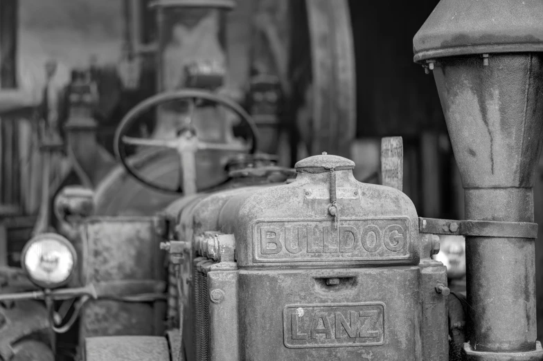 an antique gas pump that is not working properly