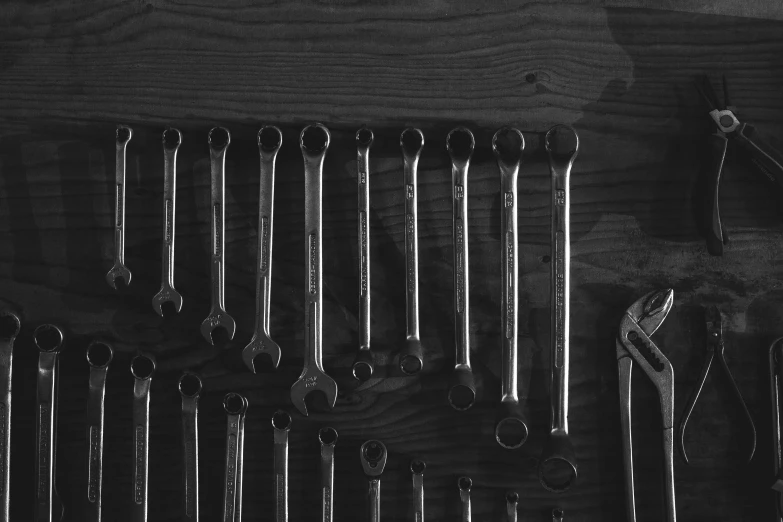 a bunch of tools that are sitting on a table