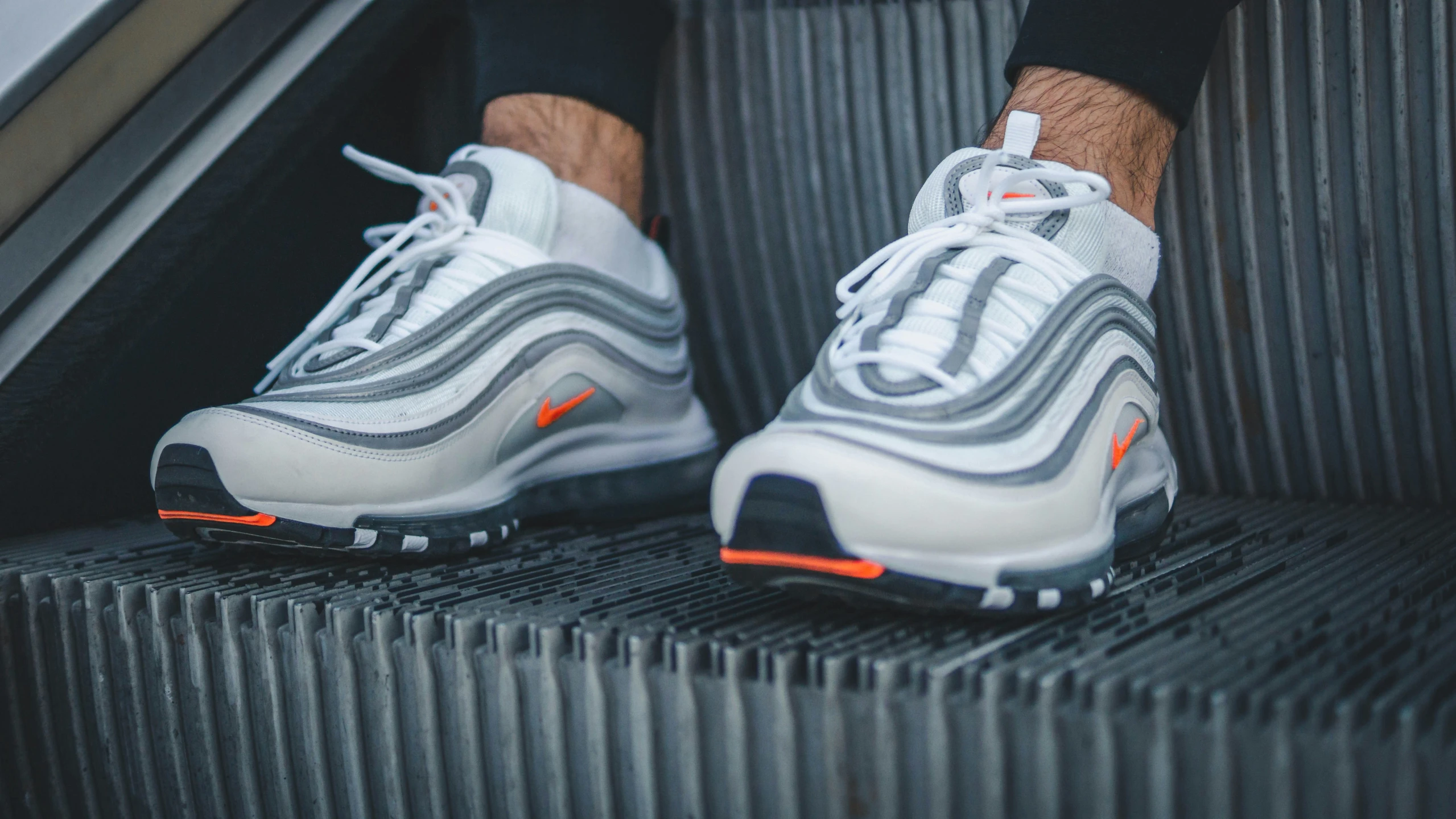 the white and gray nike air max 95 is set to drop