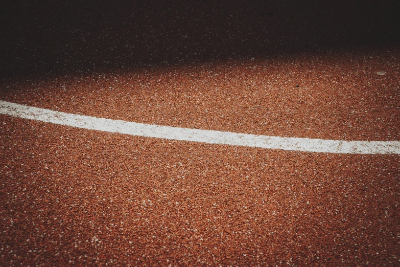 an image of a tennis court with white stripes