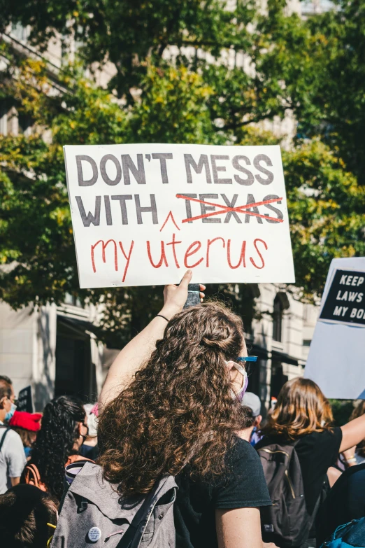 the protest is underway in texas and has been called for