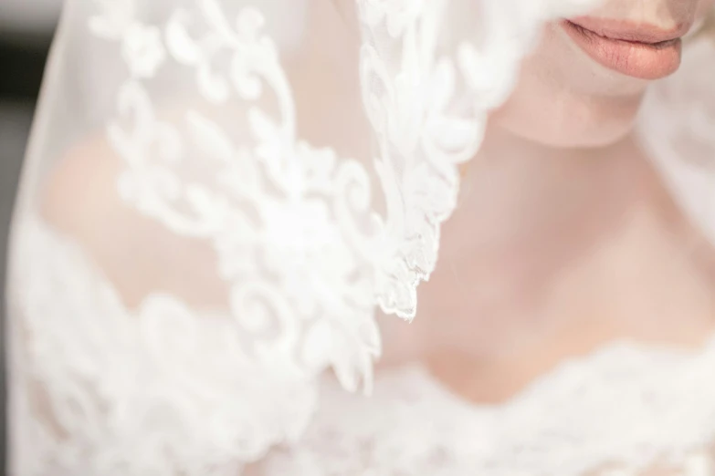 a woman that is in a wedding dress with a veil