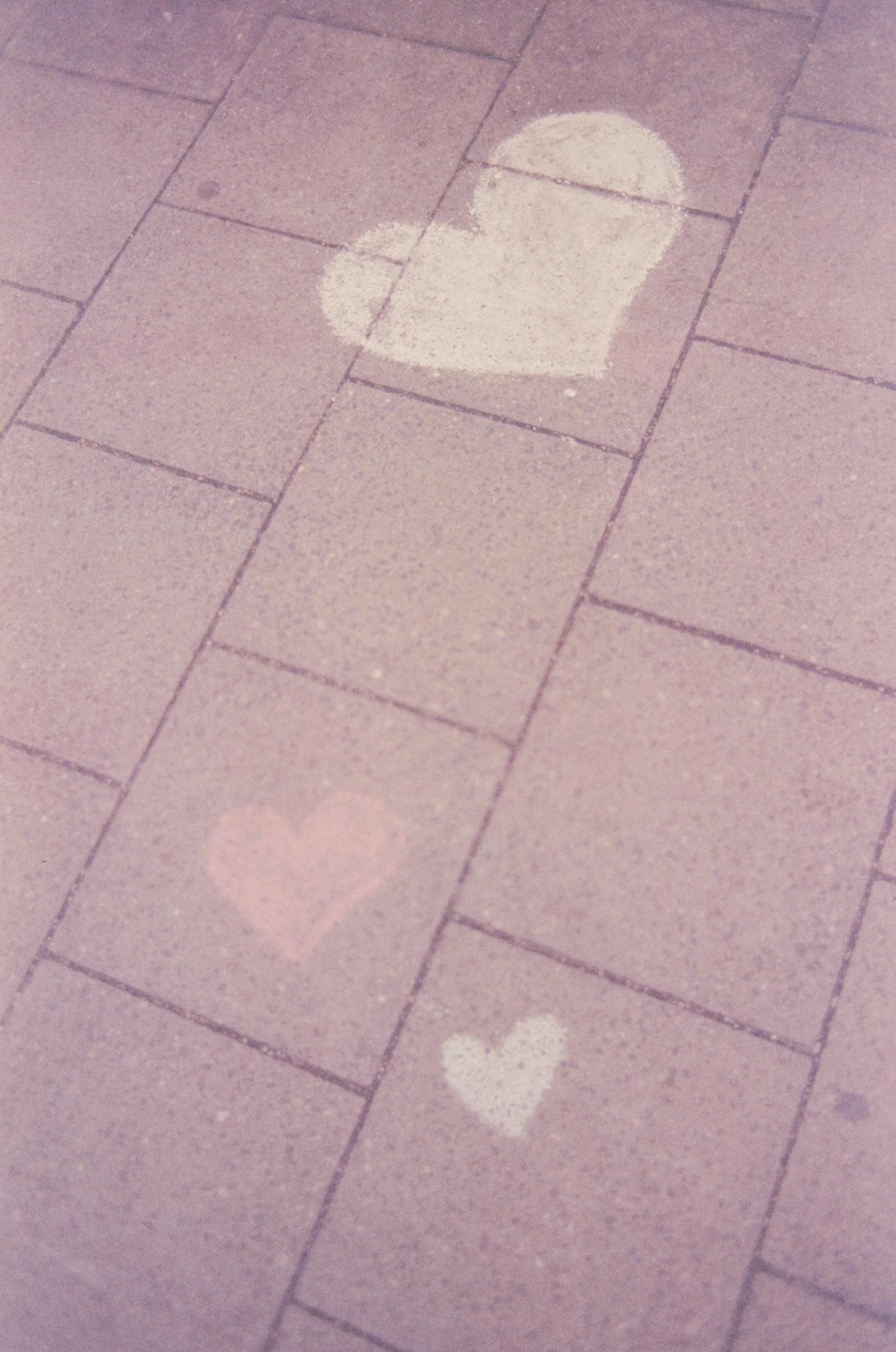 the stencils are laid out on the ground