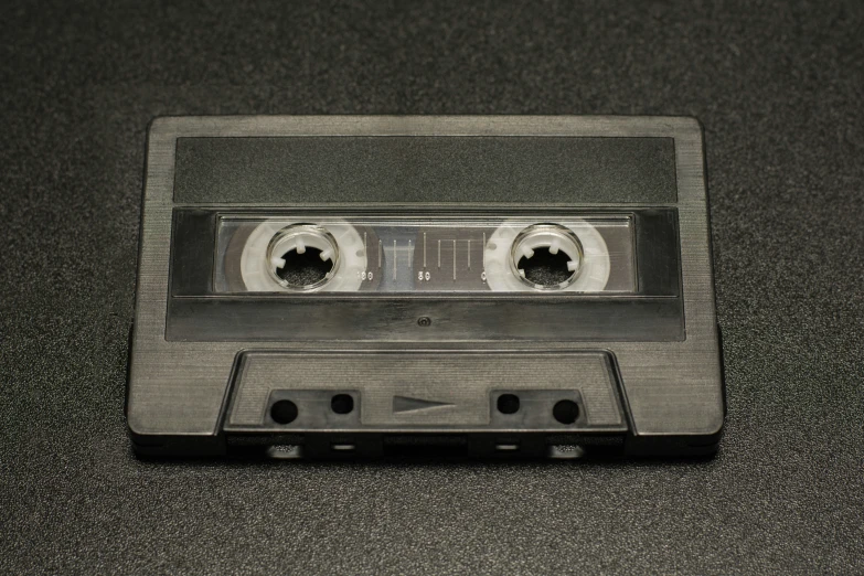 a stereo tape is laying down on a table