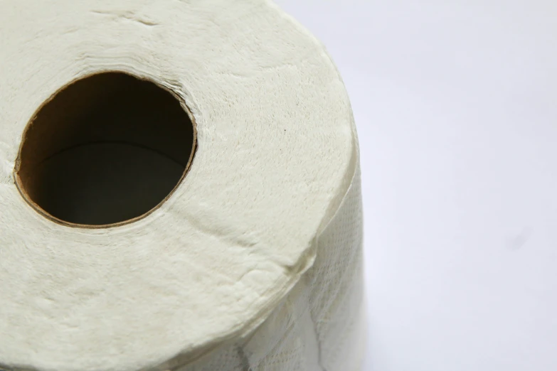 this looks like a roll of toilet paper with a hole in it