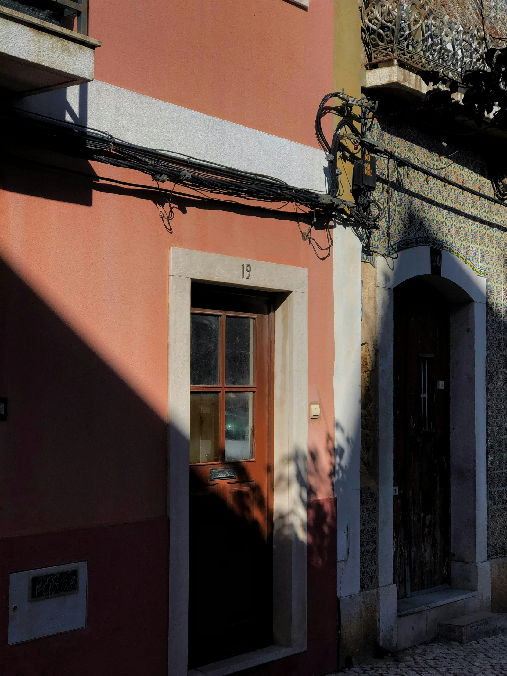 an older house is being restored into a new one