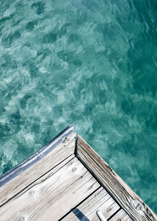 the sea is so crystal blue that you can see it