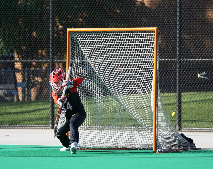  getting ready to hit the ball in the field