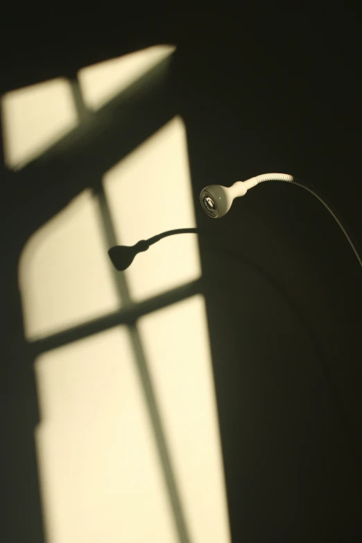 this is an image of an umbrella on the light