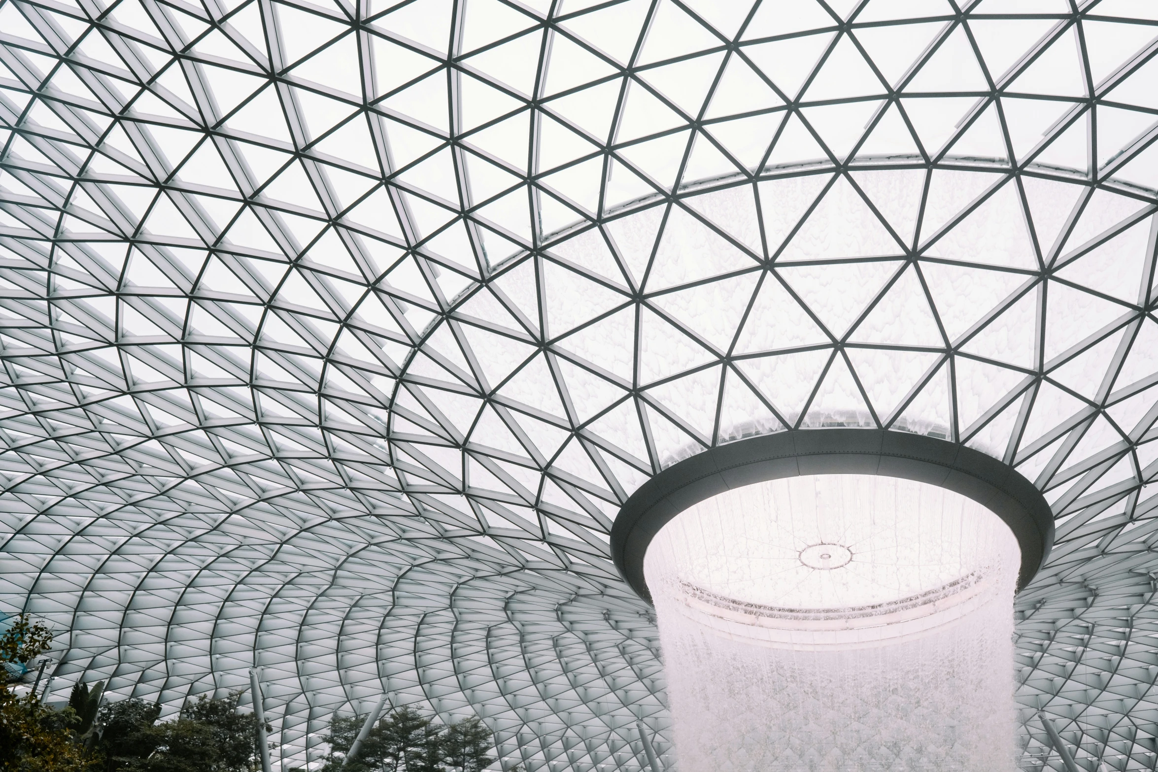 a large dome with a circular opening