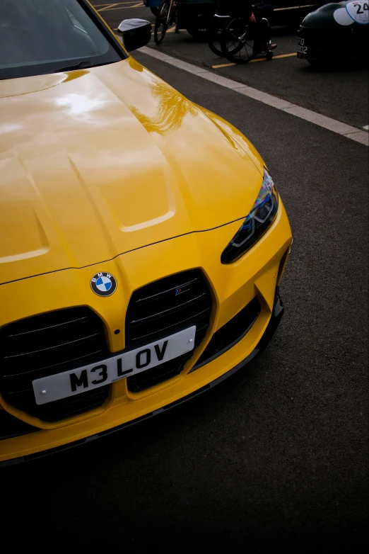 a car parked on the side of the road