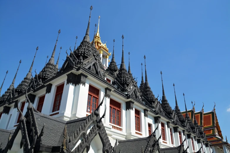 a building that is decorated with ornate architecture