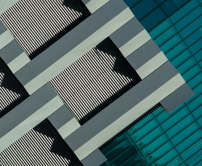 abstract pograph of an office building with modern windows