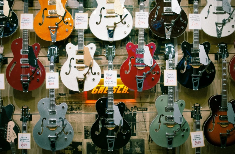 guitars are up and running on the rack