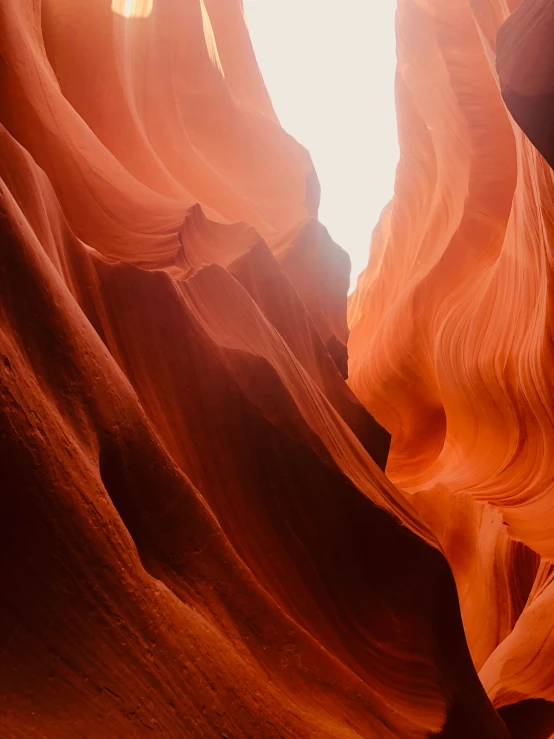 an artistic po taken from the interior of a cave