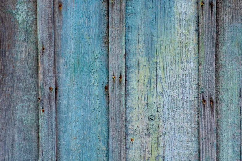 this wood texture has been painted blue