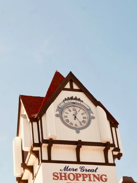 a closeup of the clock on a building