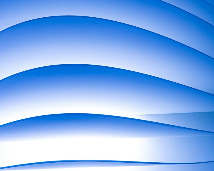 a light blue abstract po with curves in the background