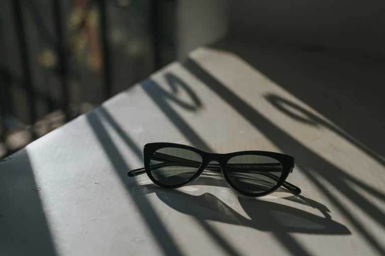 the glasses are left alone on the table