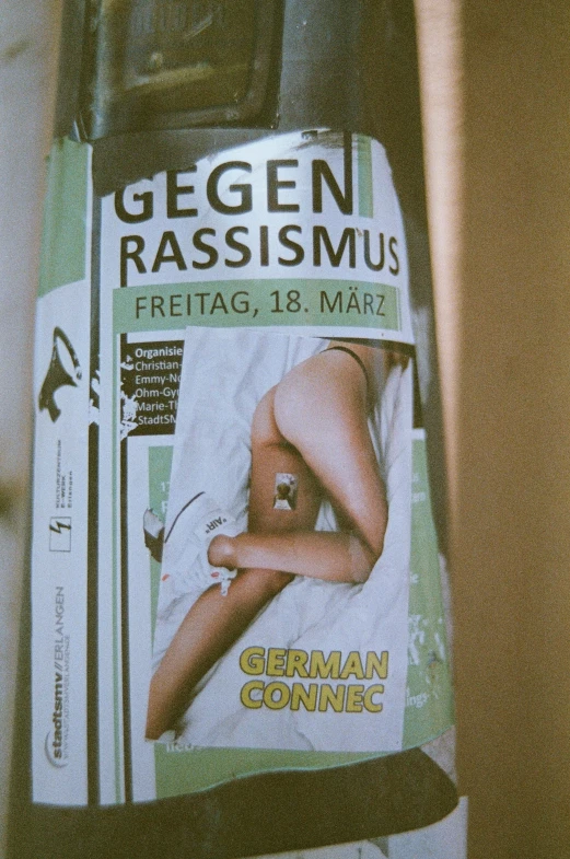 a magazine showing the cover of a woman in underwear