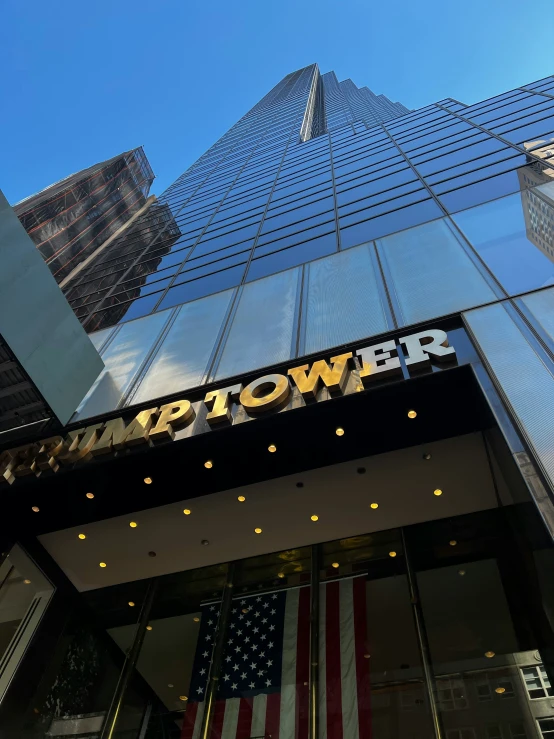 a glass tower on top of a building