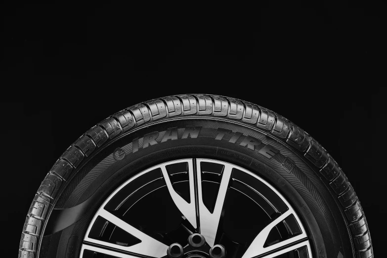 close up of a tire and tire spokes