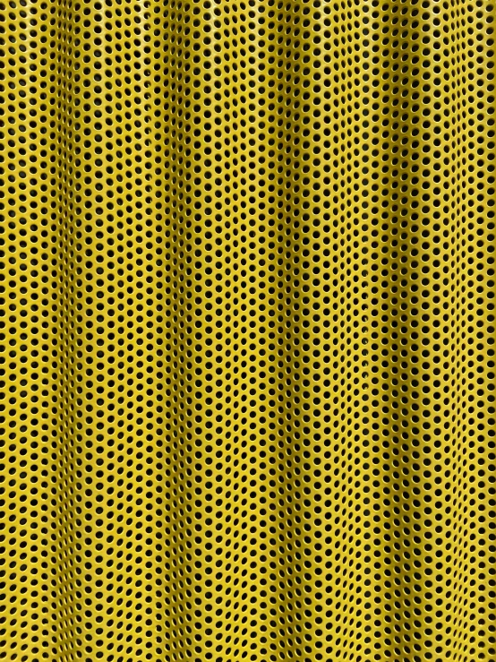 the design has a black dot pattern in yellow